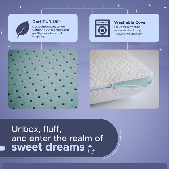 Gel Memory Foam Pillow