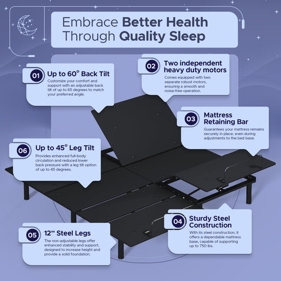 Aurora Adjustable Bed Frame