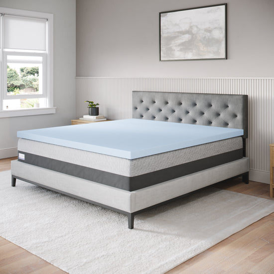 Gel Memory Foam Mattress Topper