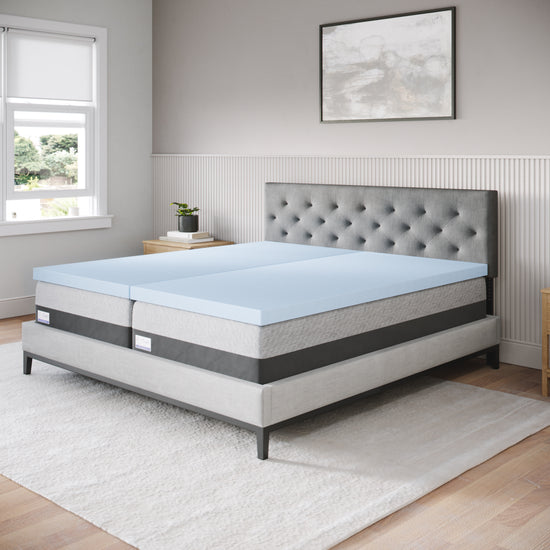 Gel Memory Foam Mattress Topper